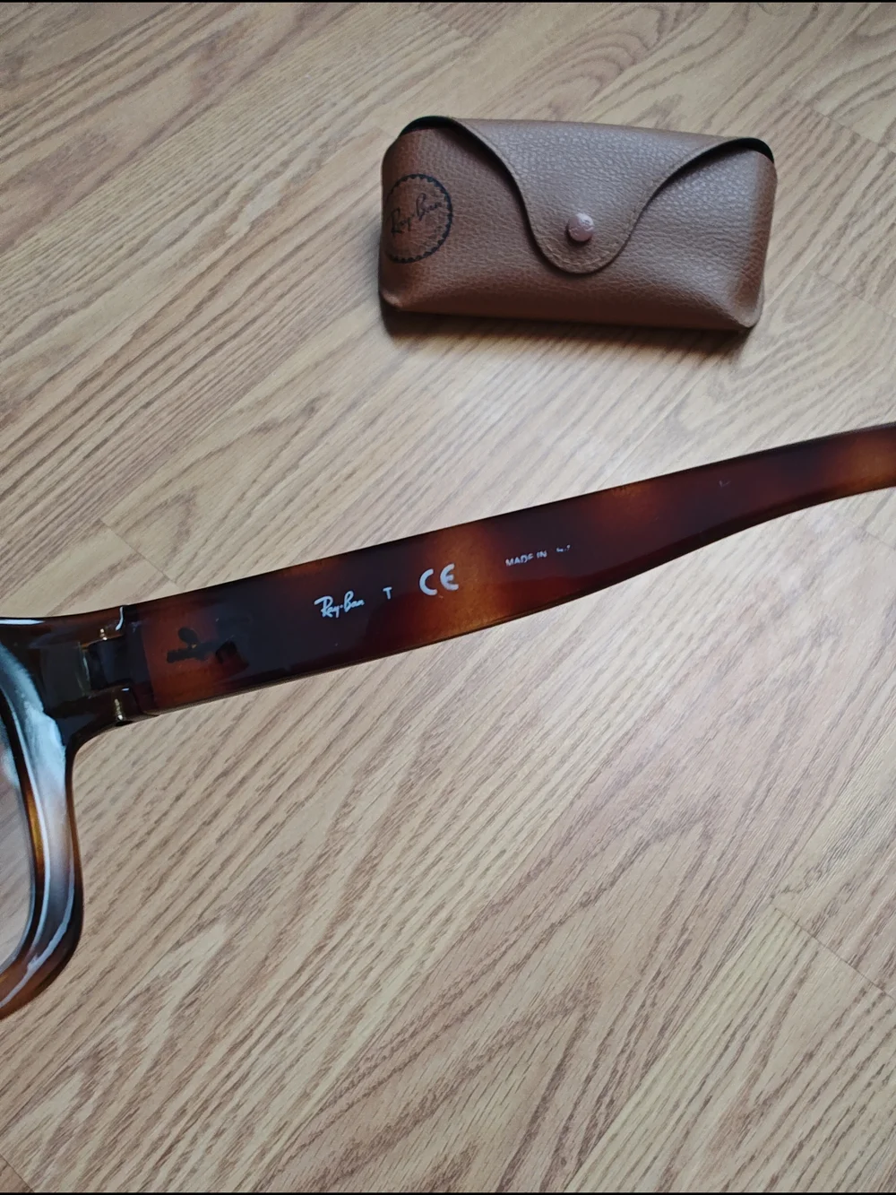 Ray-Ban RB 4194 Tortoise Square Sunglasses 710/85 53mm +  display picture 2
